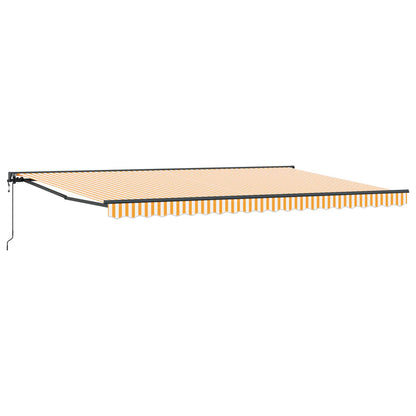 Struttura della tenda Giallo e Bianco 500 × 300 cm | homemem39