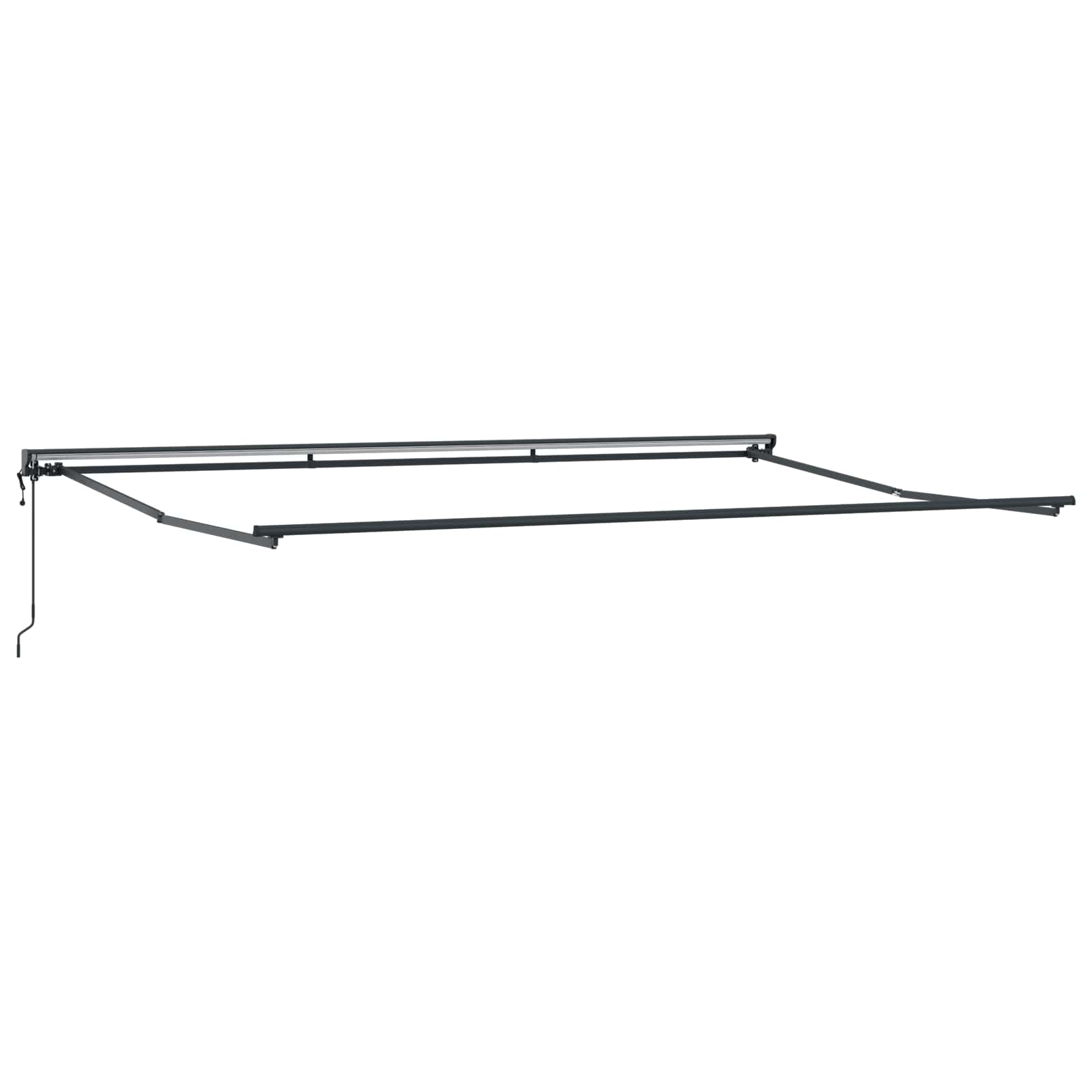 Struttura della tenda Giallo e Bianco 500 × 300 cm | homemem39