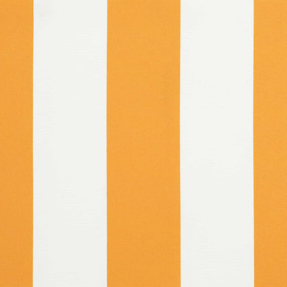 Tenda Retrattile Giallo e Bianco 500 × 300 cm