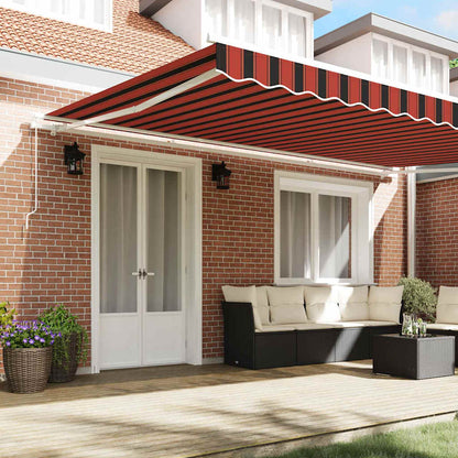 Tenda retrattile Arancione e Marrone 500 x 300 x 165 cm