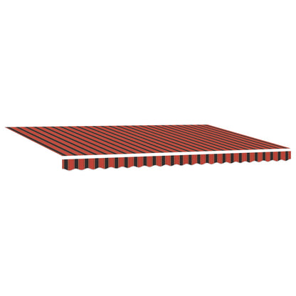 Tenda Retrattile arancione e marrone 500 × 300 cm | homemem39