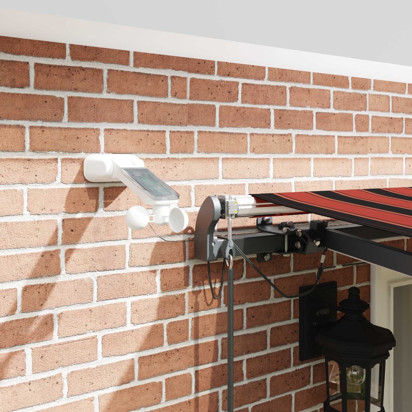 Tessuto per Tenda arancione e marrone 500 × 300 cm Poliestere | homemem39