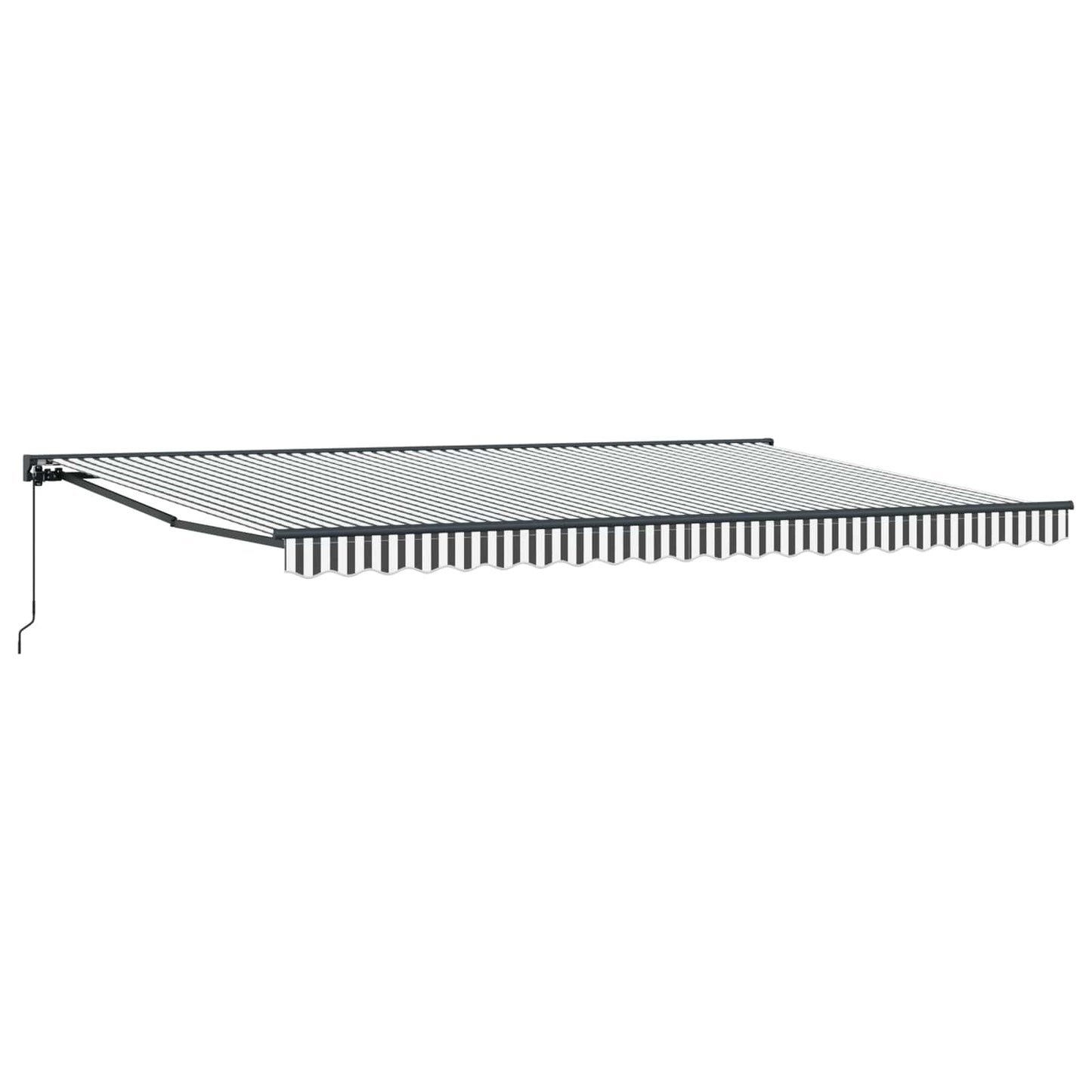 Struttura della tenda Antracite e Bianco 500 × 300 cm | homemem39