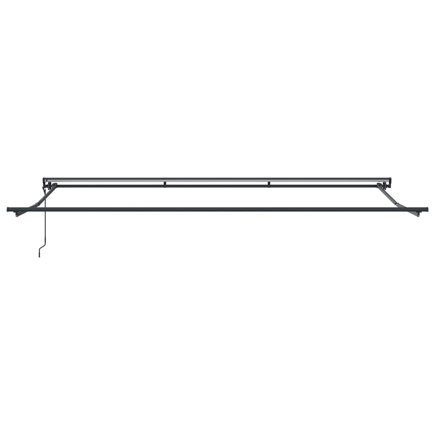 Struttura della tenda Antracite e Bianco 500 × 300 cm | homemem39