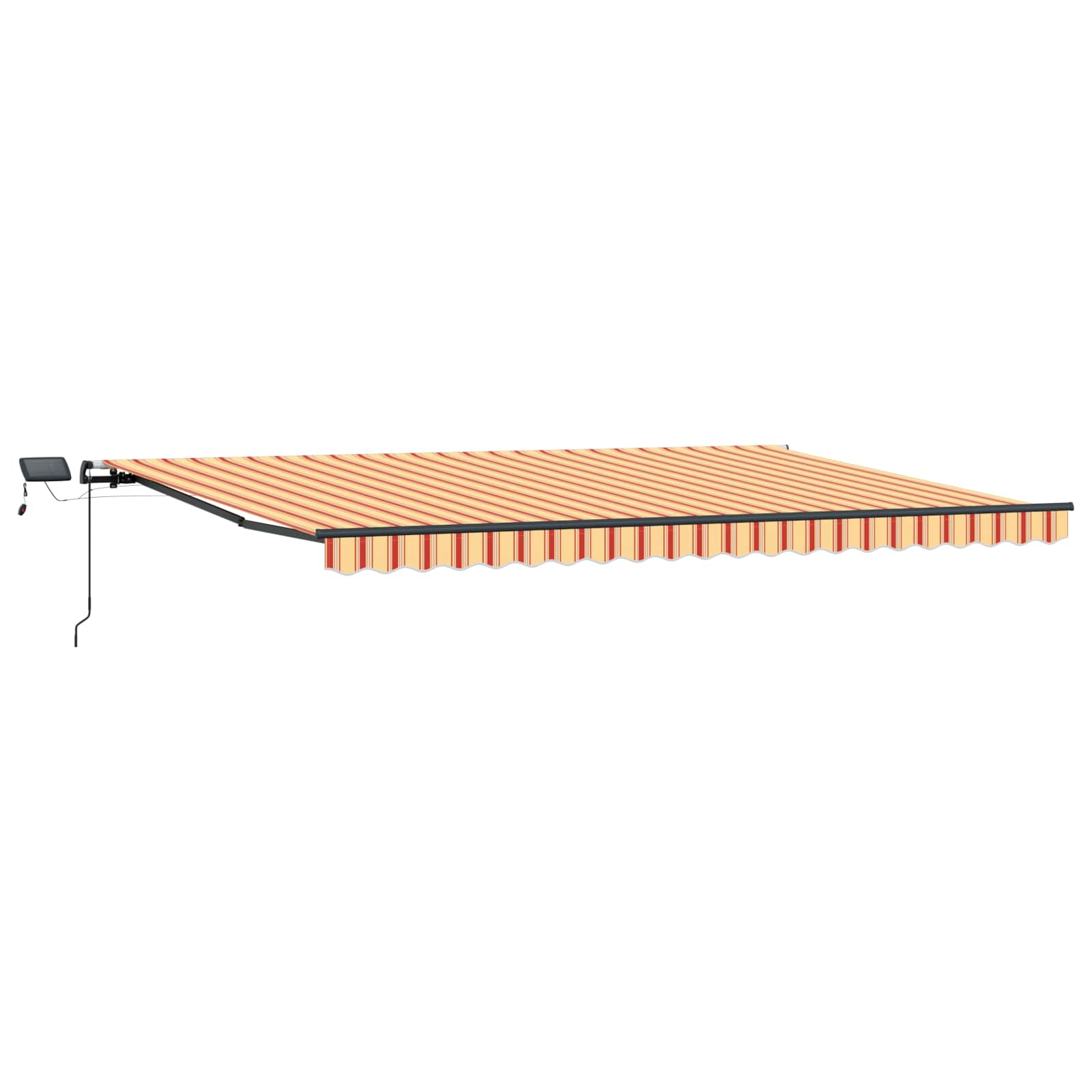 Tenda retrattile Giallo e Arancione 500 × 300 cm | homemem39