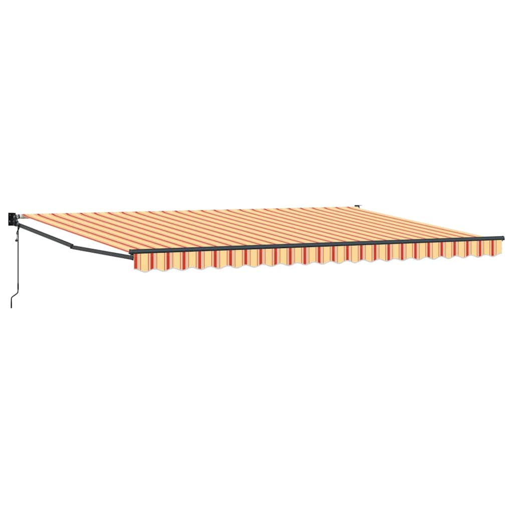 Tenda Retrattile Crema 500 × 300 cm Tessuto e Metallo - homemem39