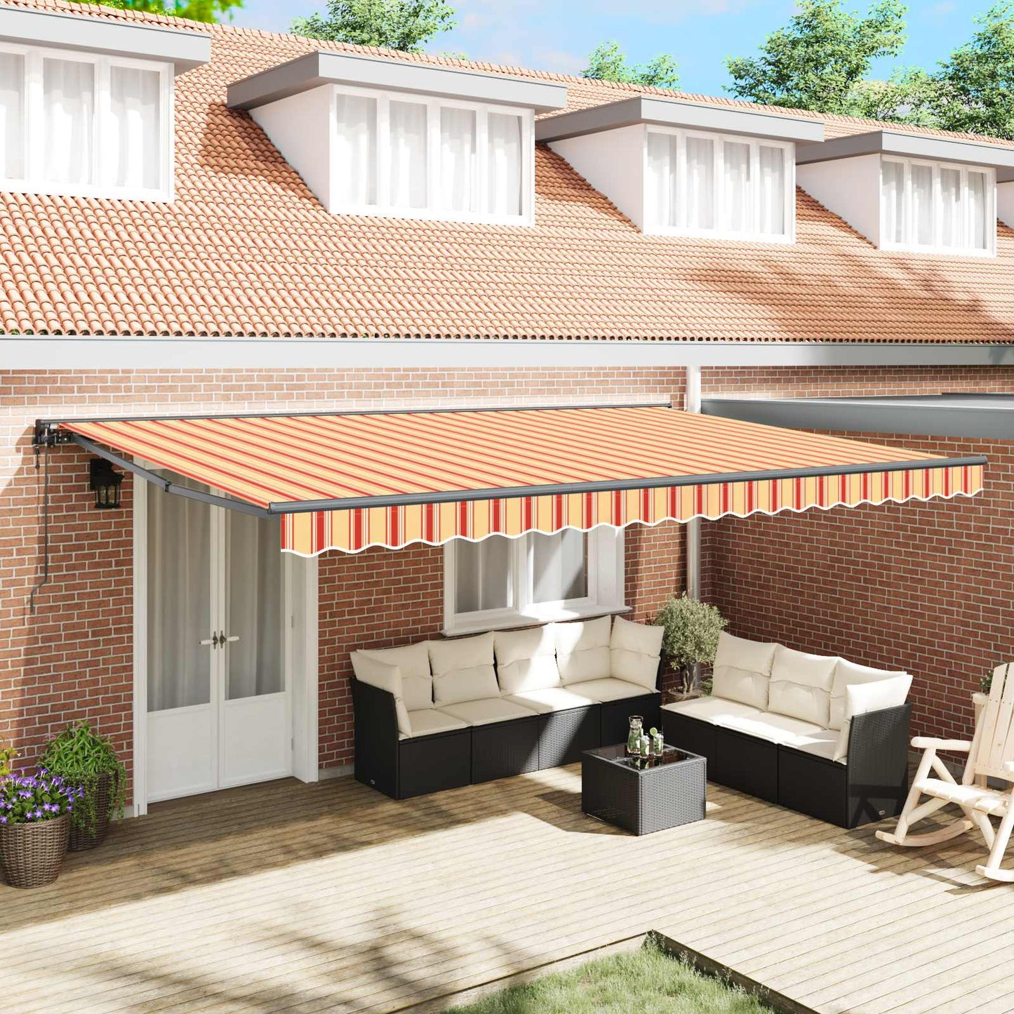 Struttura della tenda Multicolore 500 × 300 cm | homemem39