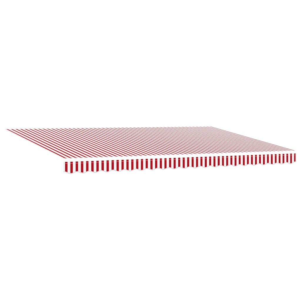 Tenda retrattile Rosso e Bianco 500 x 300 x 165 cm