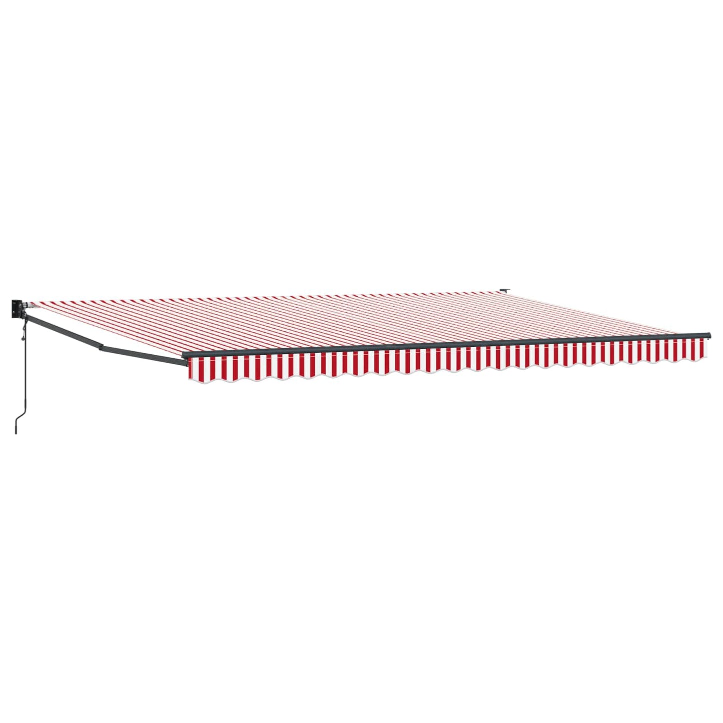 Tenda retrattile Rosso e Bianco 500 x 300 x 165 cm | homemem39