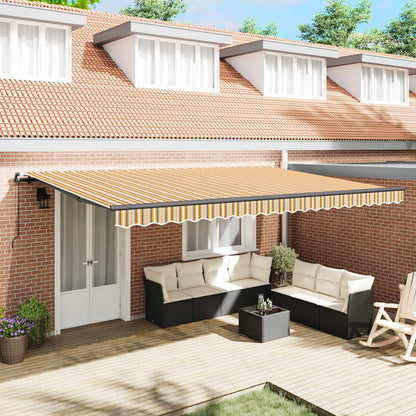 Tenda retrattile Multicolore 500 × 300 cm