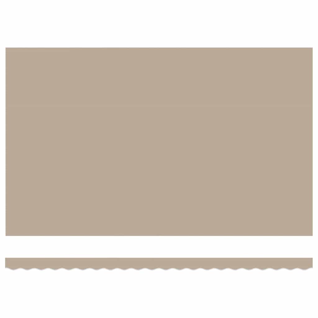 Tenda da Sole Beige 500 x 300 x 165 cm Poliestere e Metallo