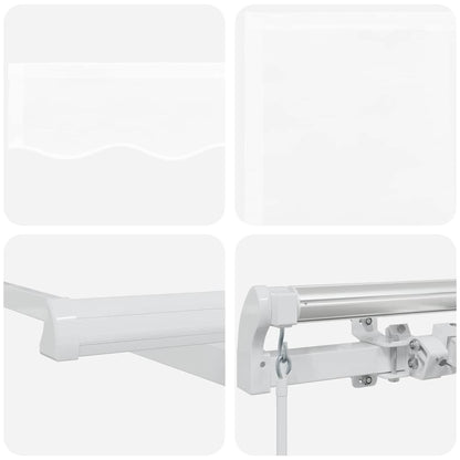 Tenda retrattile Bianco 500 x 300 x 165 cm | homemem39