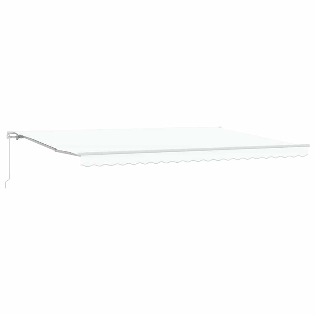 Tenda retrattile Bianco 500 x 300 x 165 cm | homemem39