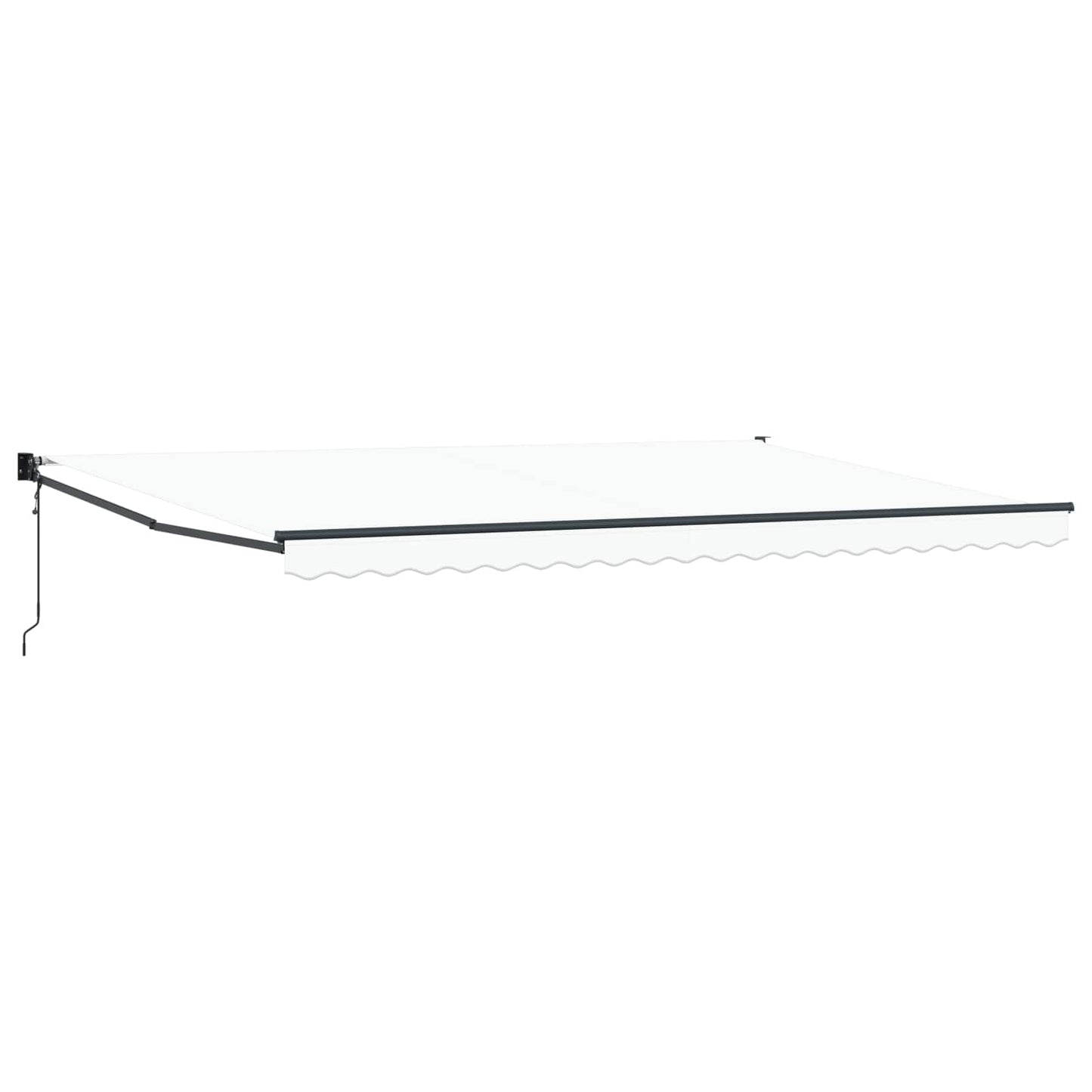 Tenda retrattile Bianco 500 x 300 x 165 cm Poliestere e Metallo | homemem39