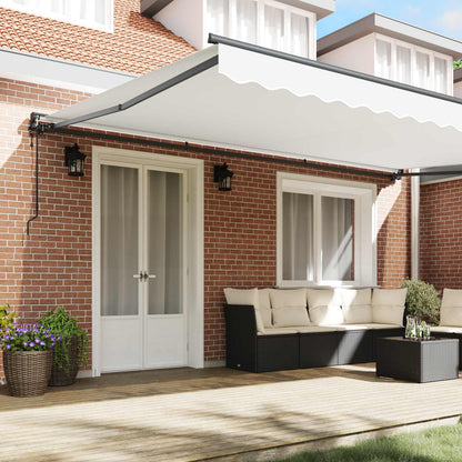 Struttura della tenda Bianco 500 × 300 cm | homemem39
