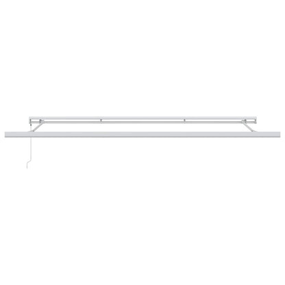 Tenda retrattile Verde e Bianco 500 × 300 cm Tela e Alluminio | homemem39