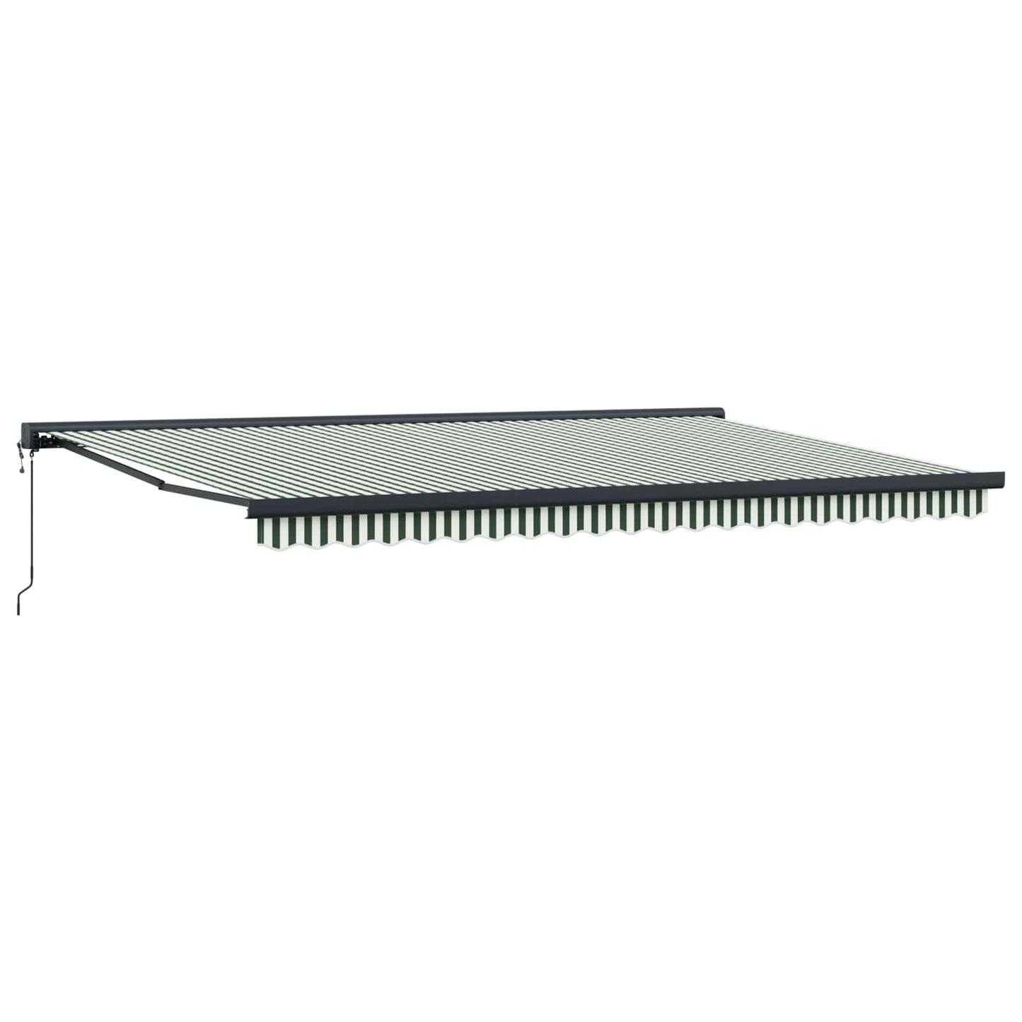 Tenda da Sole Verde e Bianco 500 x 300 x 165 cm | homemem39
