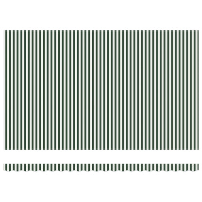 Tenda da Sole Verde e Bianco 500 x 300 x 165 cm | homemem39