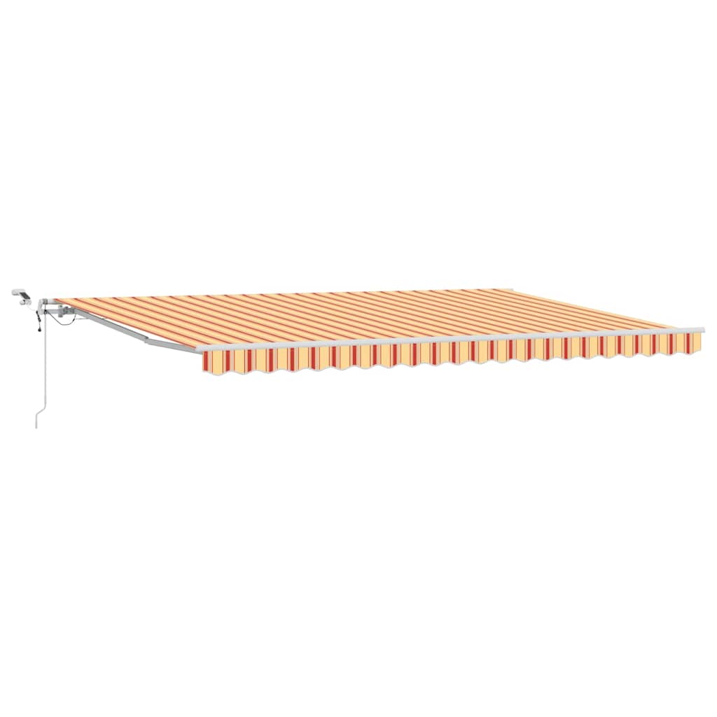 Tenda Retrattile Giallo e Arancione 500 × 350 cm - homemem39