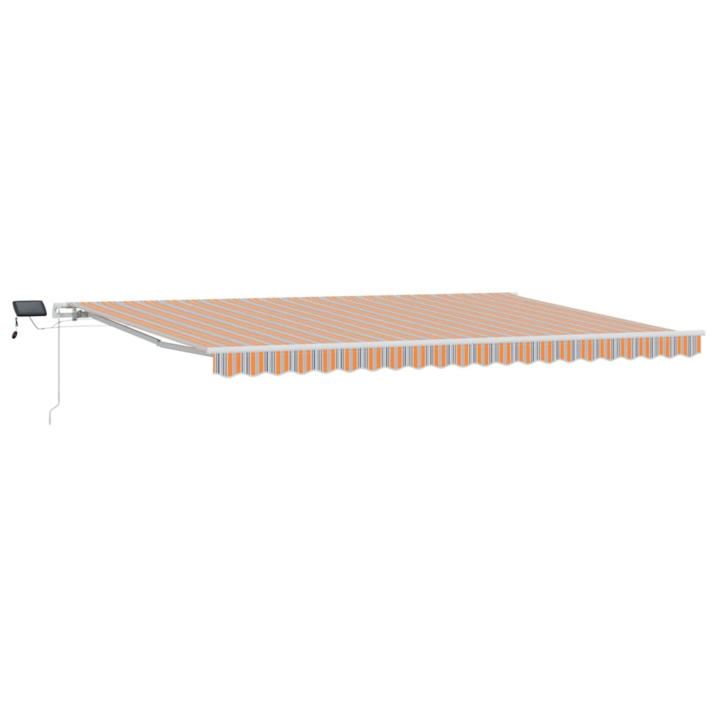 Tenda retrattile Multicolore 500 × 350 cm Tessuto e Alluminio | homemem39