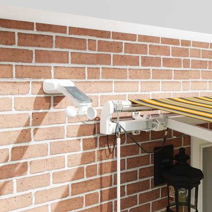 Tenda Retrattile Multicolore 500 × 350 cm Tessuto e Metallo - homemem39