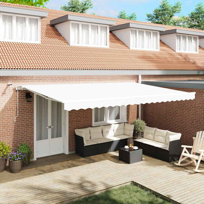 Tessuto per Tenda Bianco 500 × 350 cm Poliestere