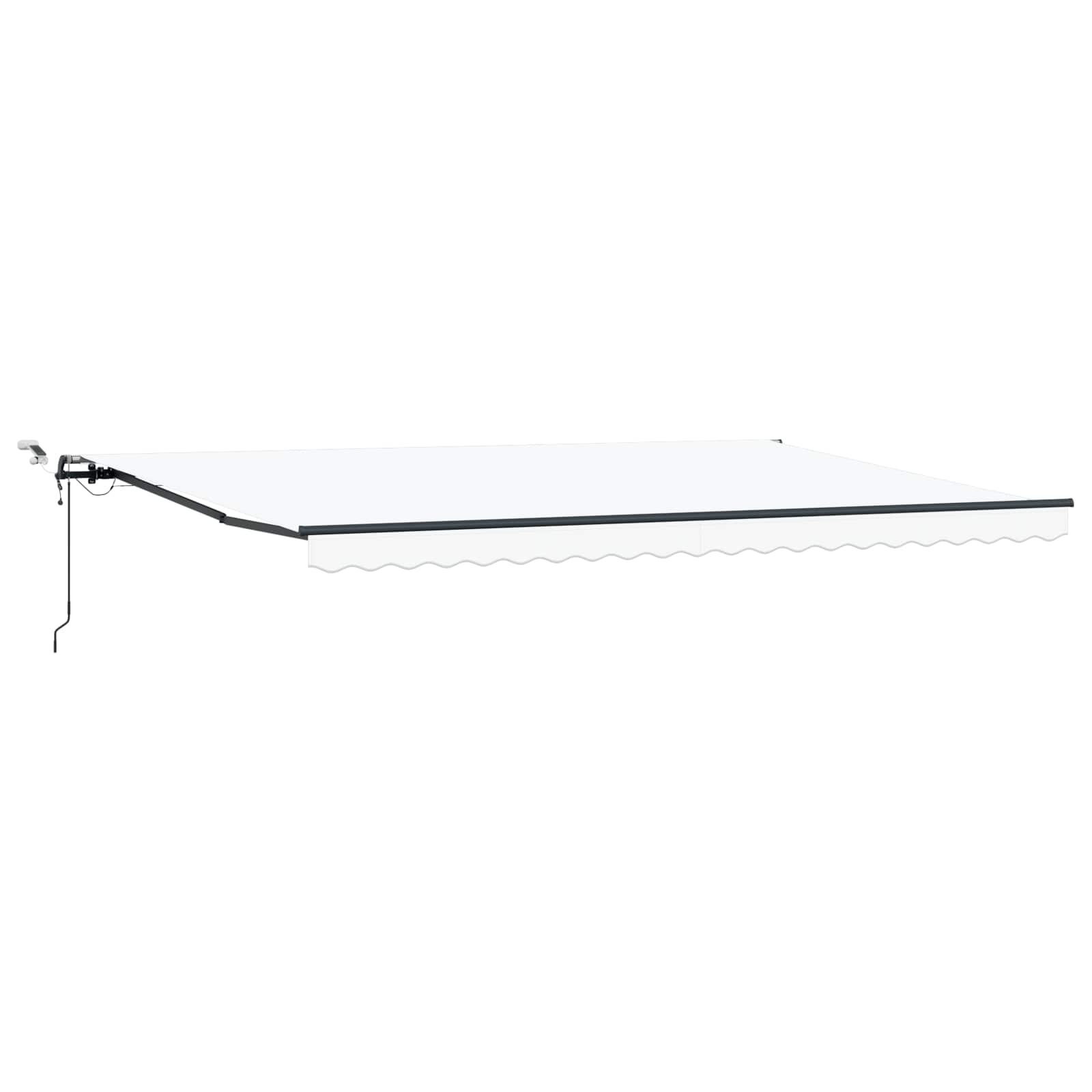 Tessuto per Tenda Bianco 500 × 350 cm Poliestere | homemem39