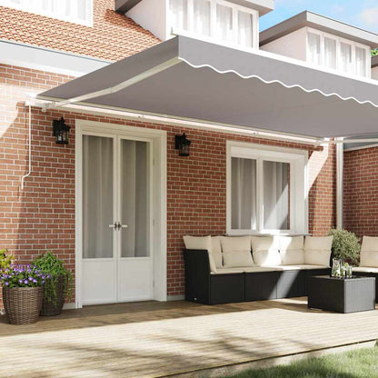 Tenda retrattile Grigio Chiaro 500 × 350 cm | homemem39