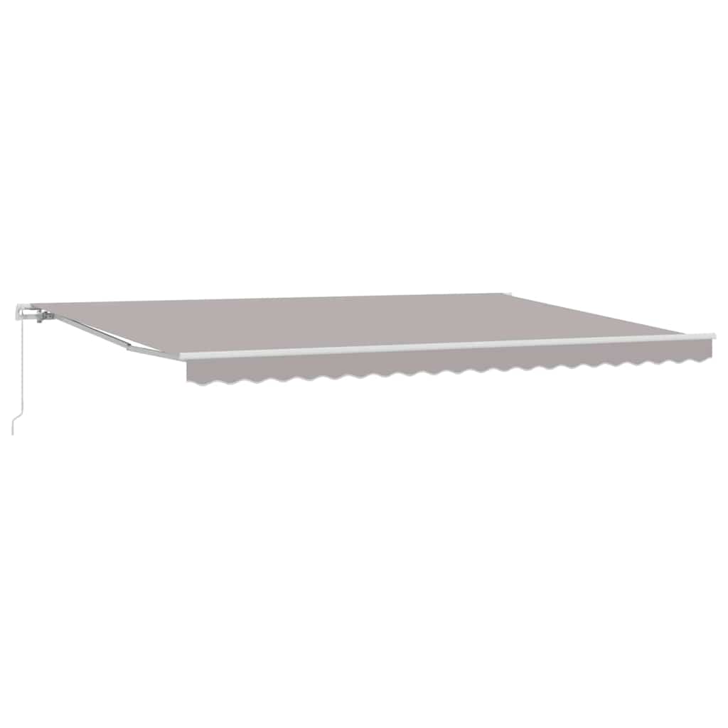 Tenda retrattile Grigio Chiaro 500 × 350 cm | homemem39