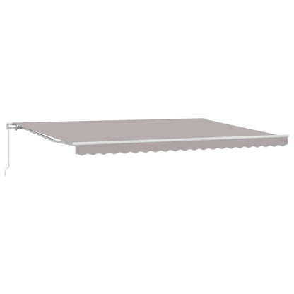 Tenda retrattile Grigio Chiaro 500 × 350 cm | homemem39