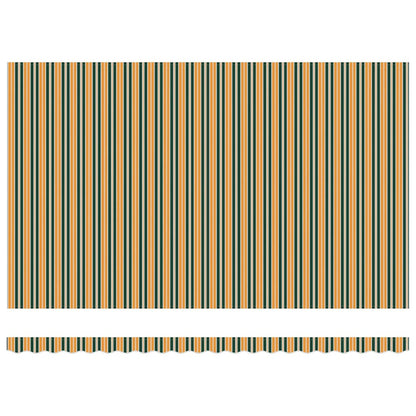 Tenda Retrattile Verde e Giallo 500 × 350 cm | homemem39