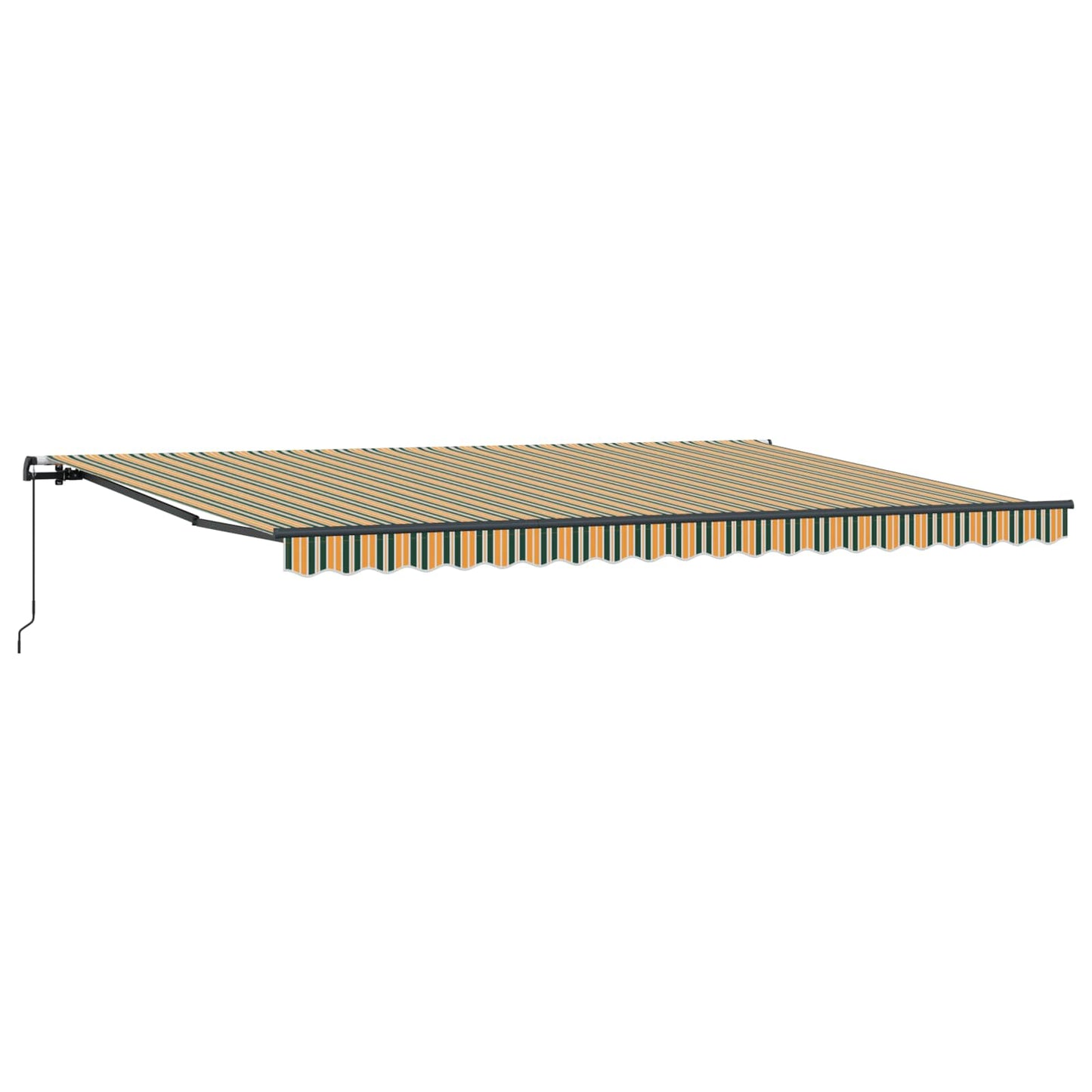 Tenda Retrattile Verde e giallo 500 × 350 cm | homemem39