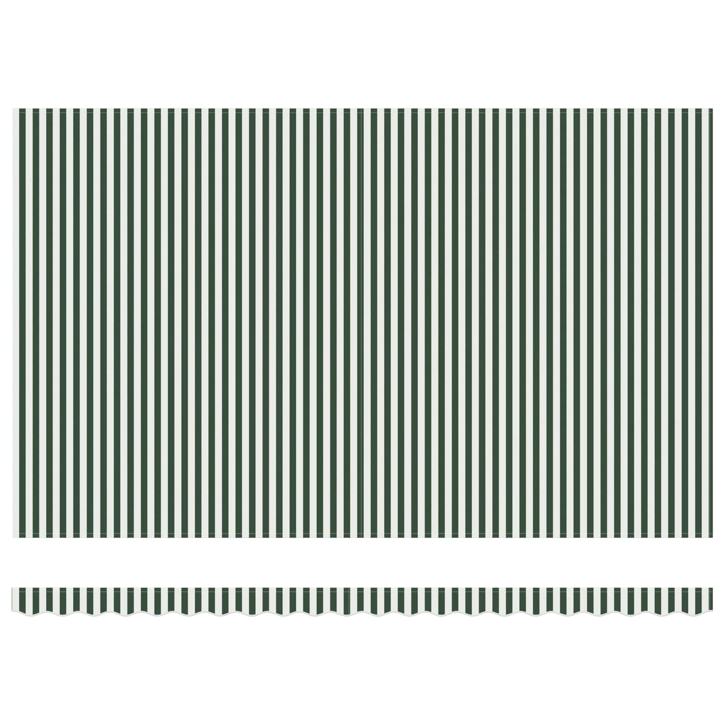 Tenda Retrattile Verde e Bianco 500 × 350 cm | homemem39