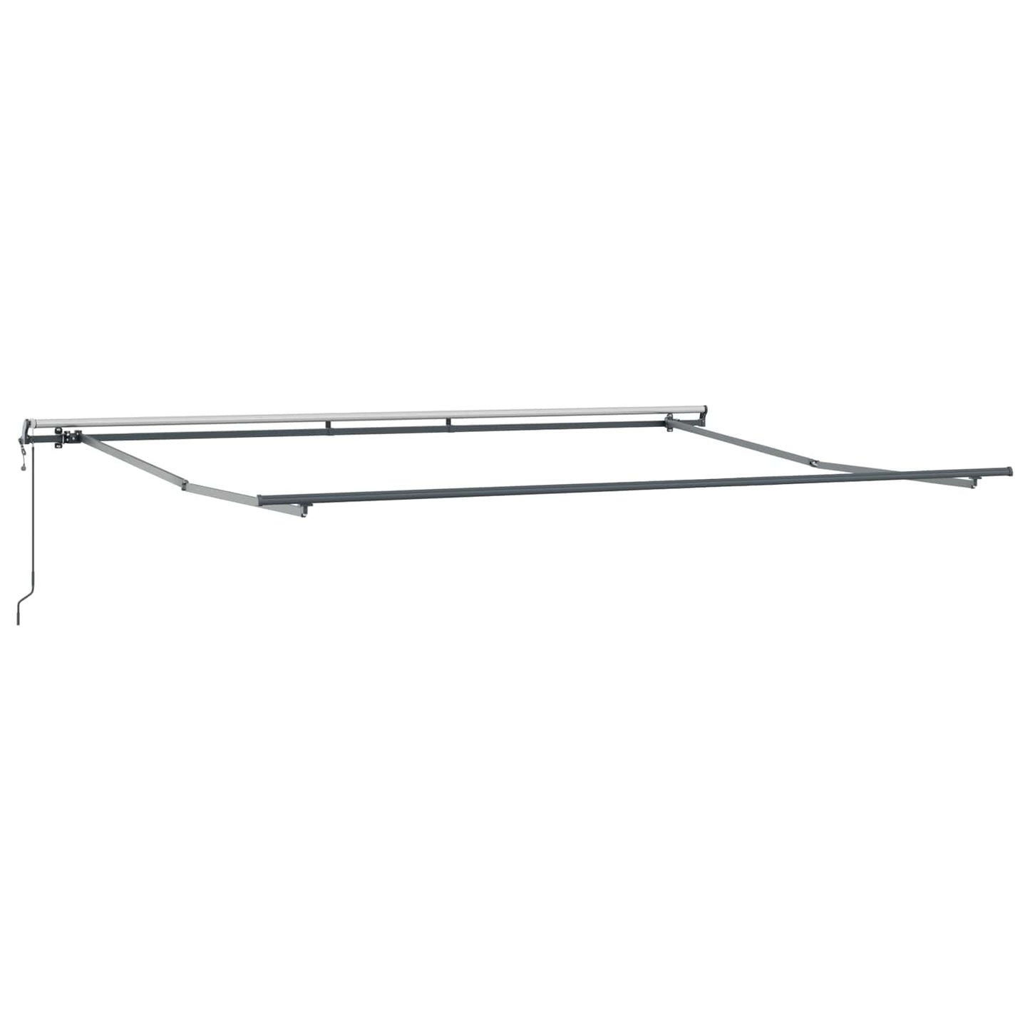 Tenda Retrattile Verde e Bianco 500 × 350 cm | homemem39