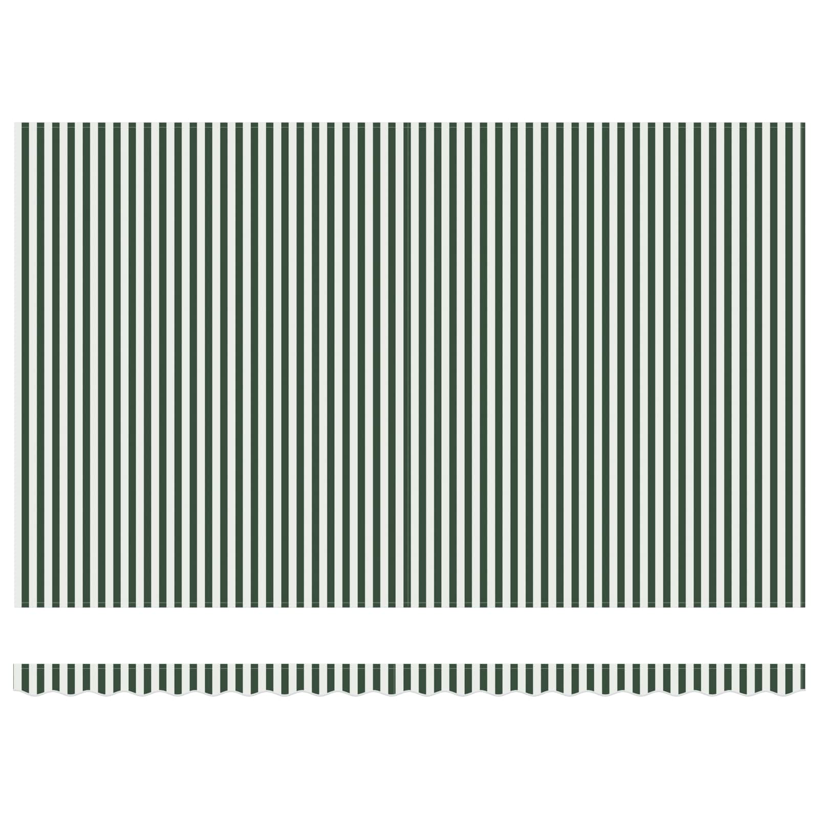 Tenda Retrattile Verde e Bianco 500 × 350 cm | homemem39
