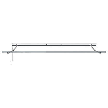 Tenda Retrattile Verde e Bianco 500 × 350 cm | homemem39