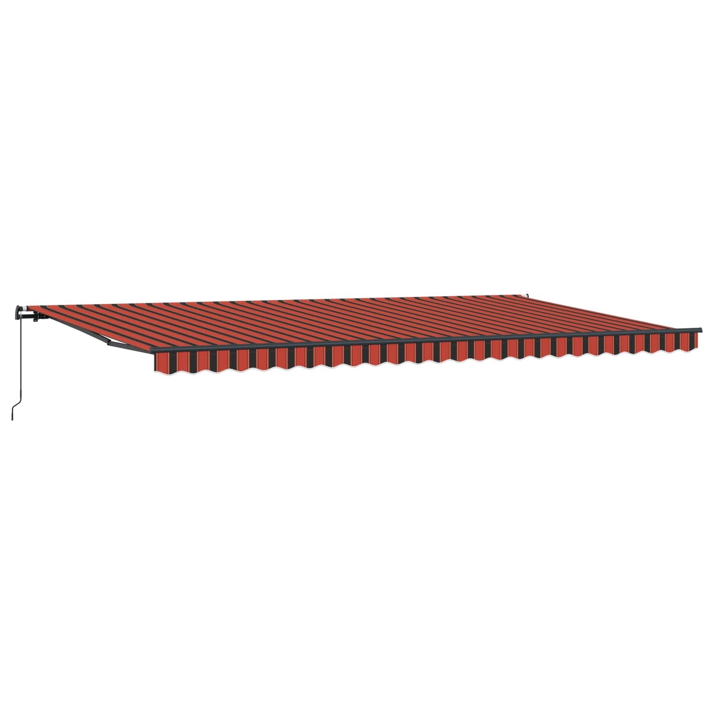 Tenda Retrattile arancione e marrone 600 × 300 cm