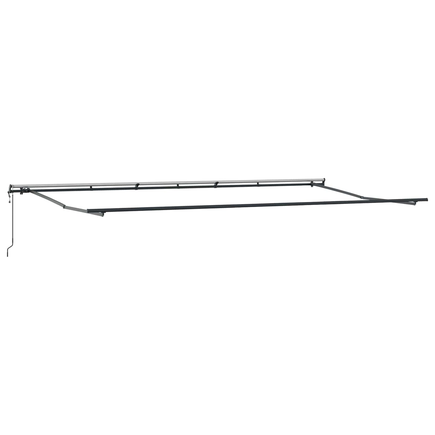 Tenda Retrattile arancione e marrone 600 × 300 cm | homemem39
