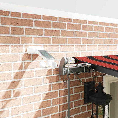 Tenda Retrattile con arancione e marrone 600 × 300 cm Tessuto - homemem39