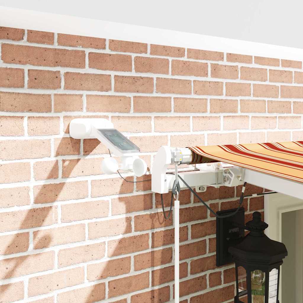 Tenda Retrattile Giallo e Arancione 600 × 300 cm - homemem39