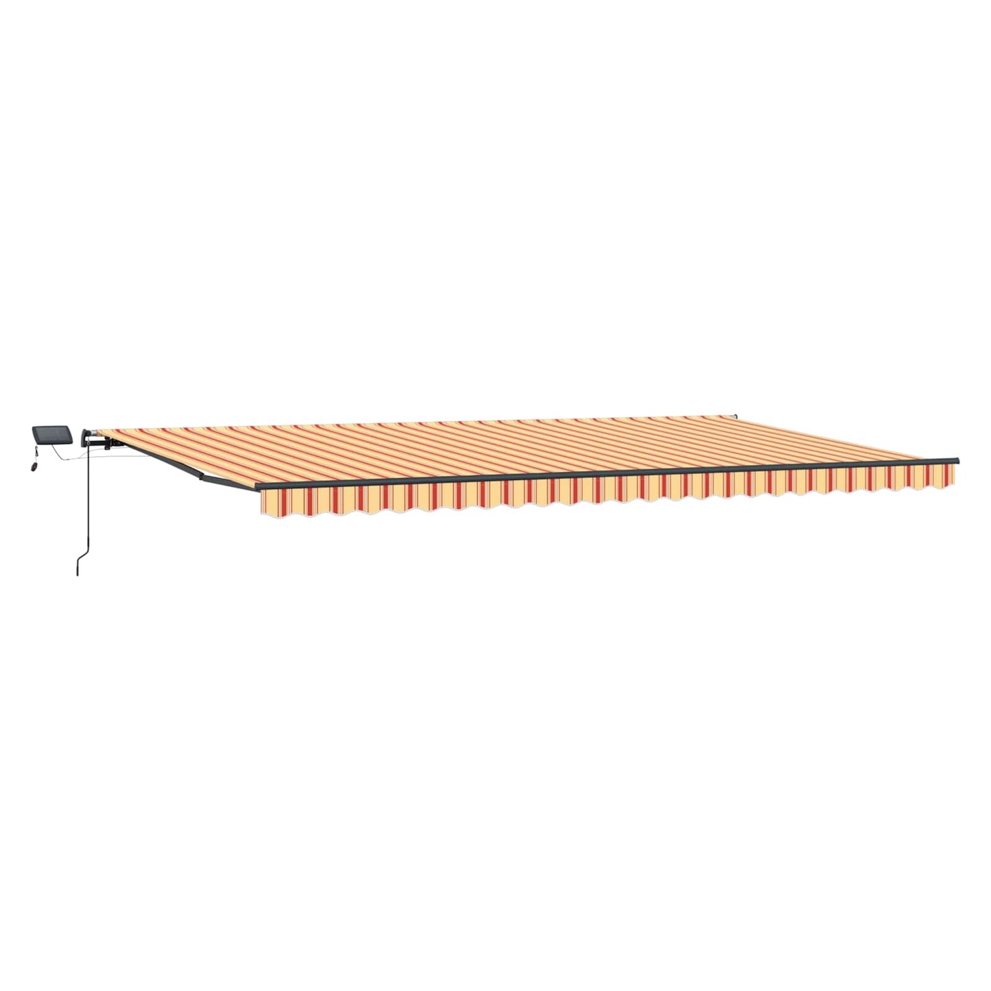 Tenda retrattile Giallo e Arancione 600 × 300 cm | homemem39