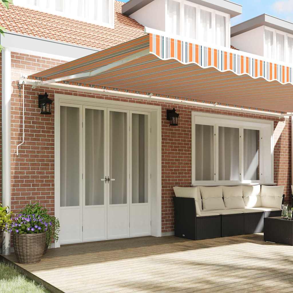 Tenda Retrattile 600 × 300 cm Multicolore - homemem39