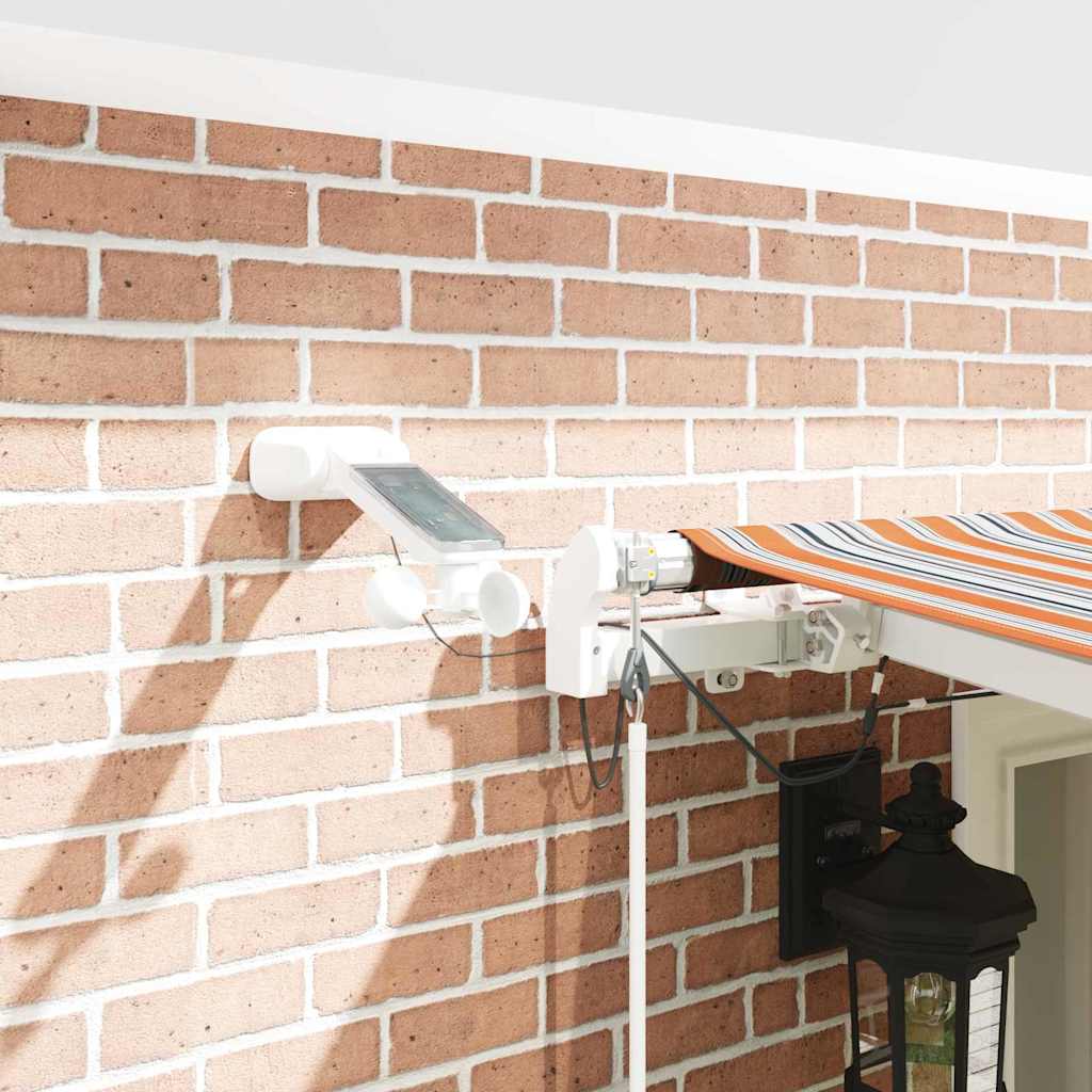 Tenda Retrattile Multicolore 600 × 300 cm Tessuto e Metallo - homemem39