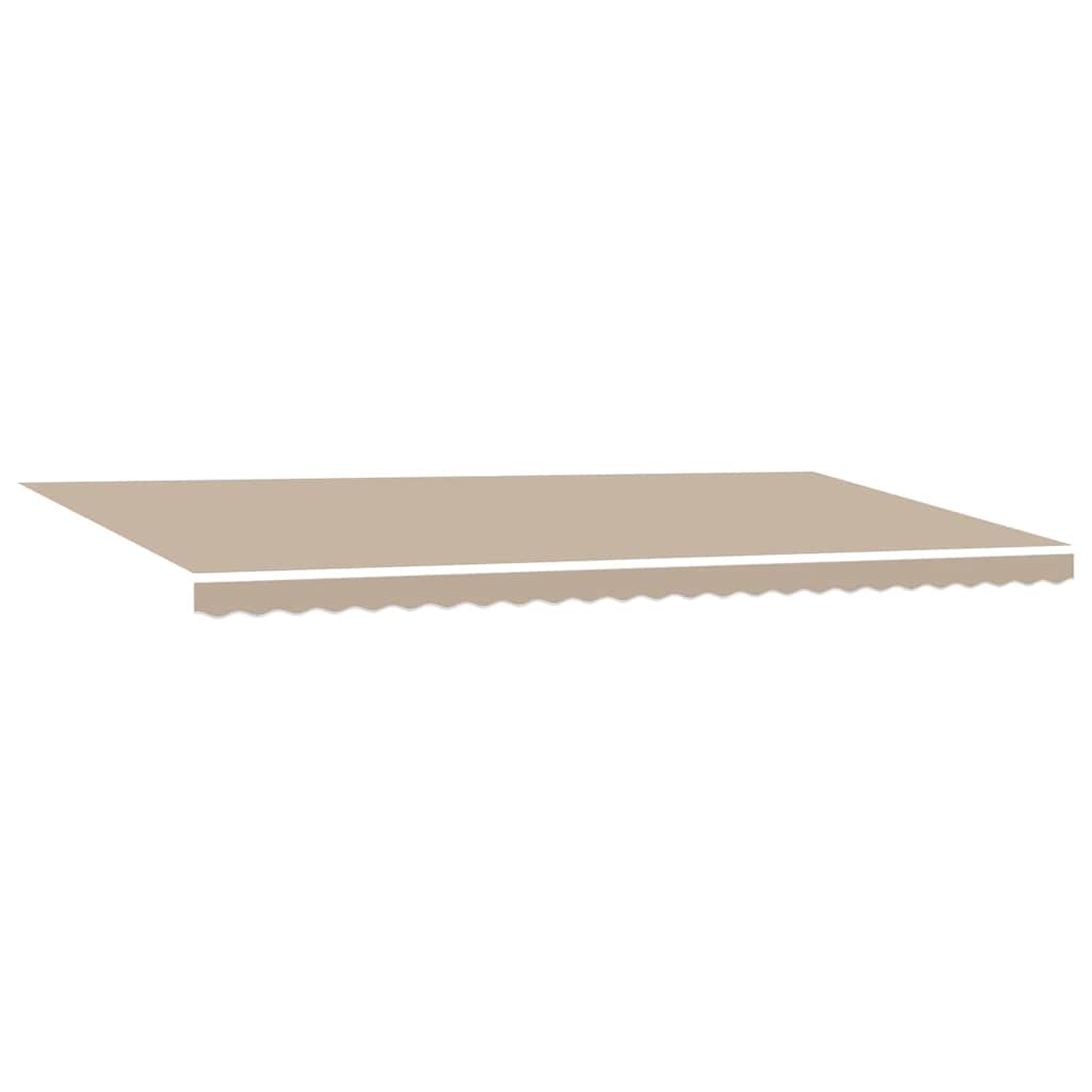 Tenda retrattile Beige 600 × 300 cm Tessuto e Alluminio | homemem39
