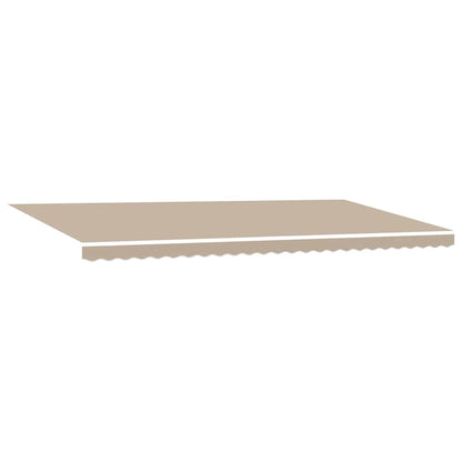 Tenda retrattile Beige 600 × 300 cm Tessuto e Alluminio | homemem39