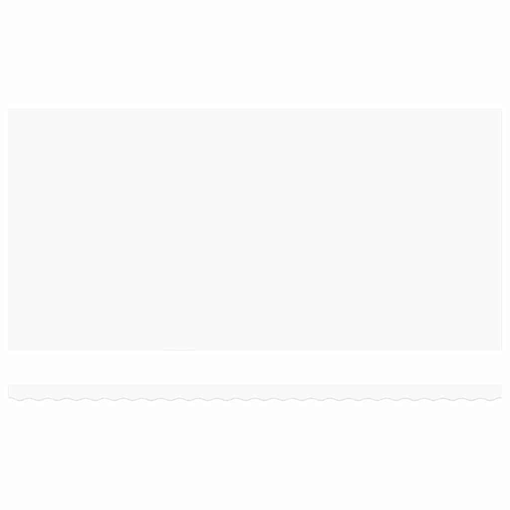 Tessuto per Tenda con Bianco 600 × 300 cm Poliestere