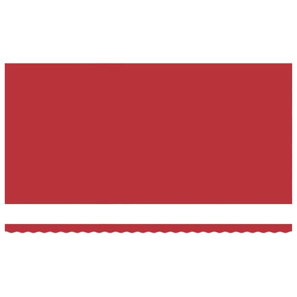 Tessuto per Tenda con Rosso 600 × 300 cm Poliestere