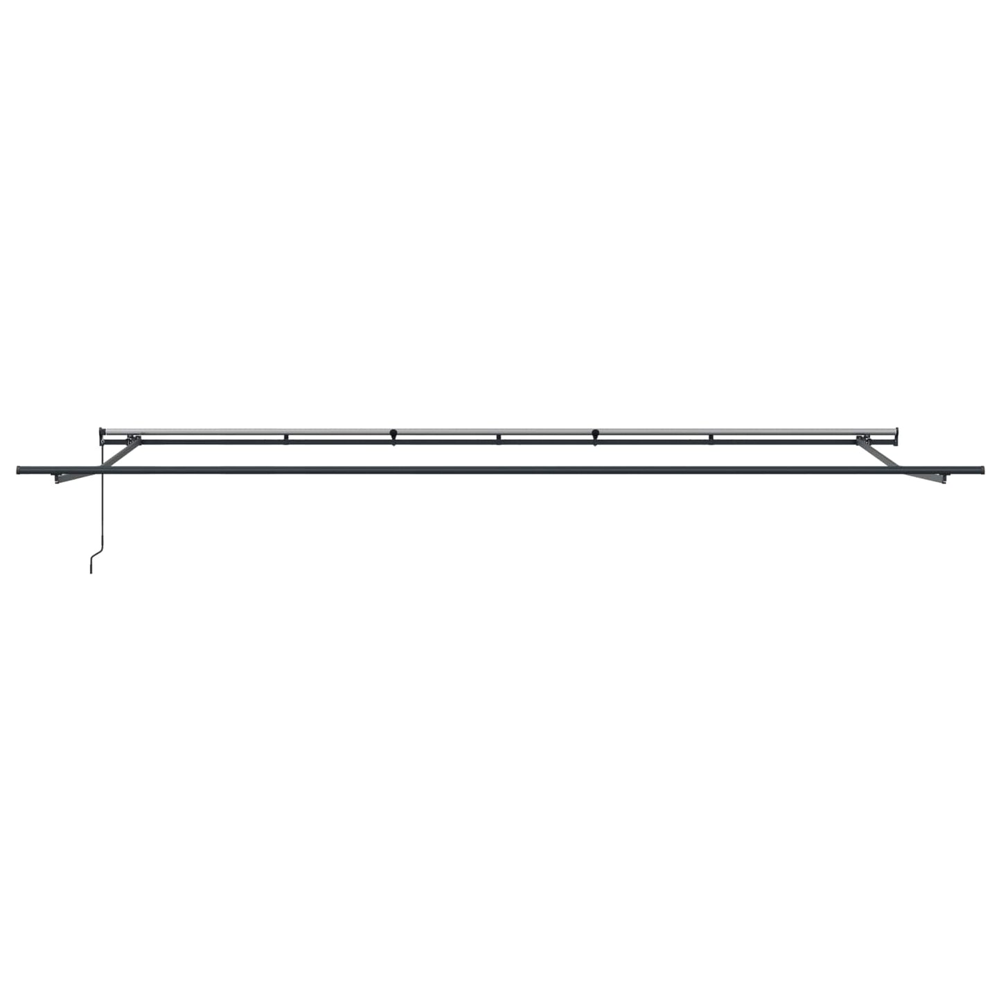 Tenda Retrattile Verde e Bianco 600 × 300 cm | homemem39