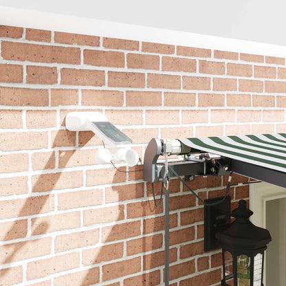 Tessuto per Tenda Verde e Bianco 600 × 300 cm Poliestere | homemem39
