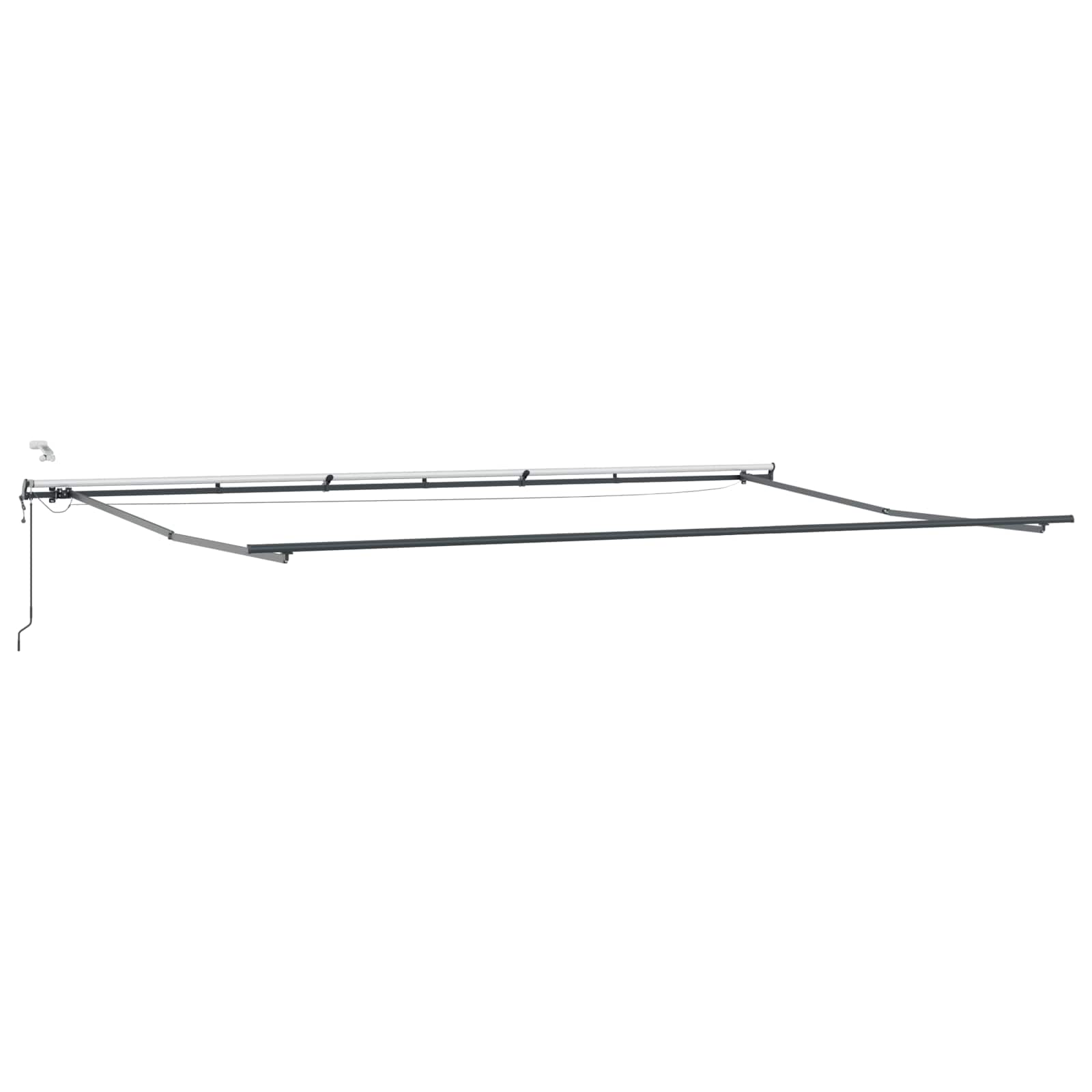 Tessuto per Tenda Verde e Bianco 600 × 300 cm Poliestere | homemem39